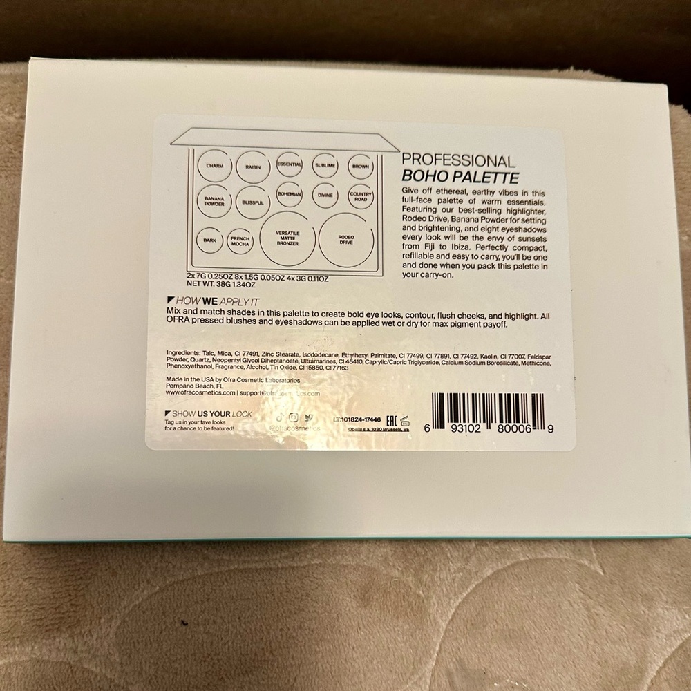 OFRA PRO PALETTE - BOHO NEW - Picture 10 of 11